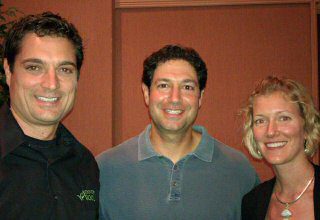 Dr. Michael Haley, Jordan Rubin, Amanda Haley, L.M.T.