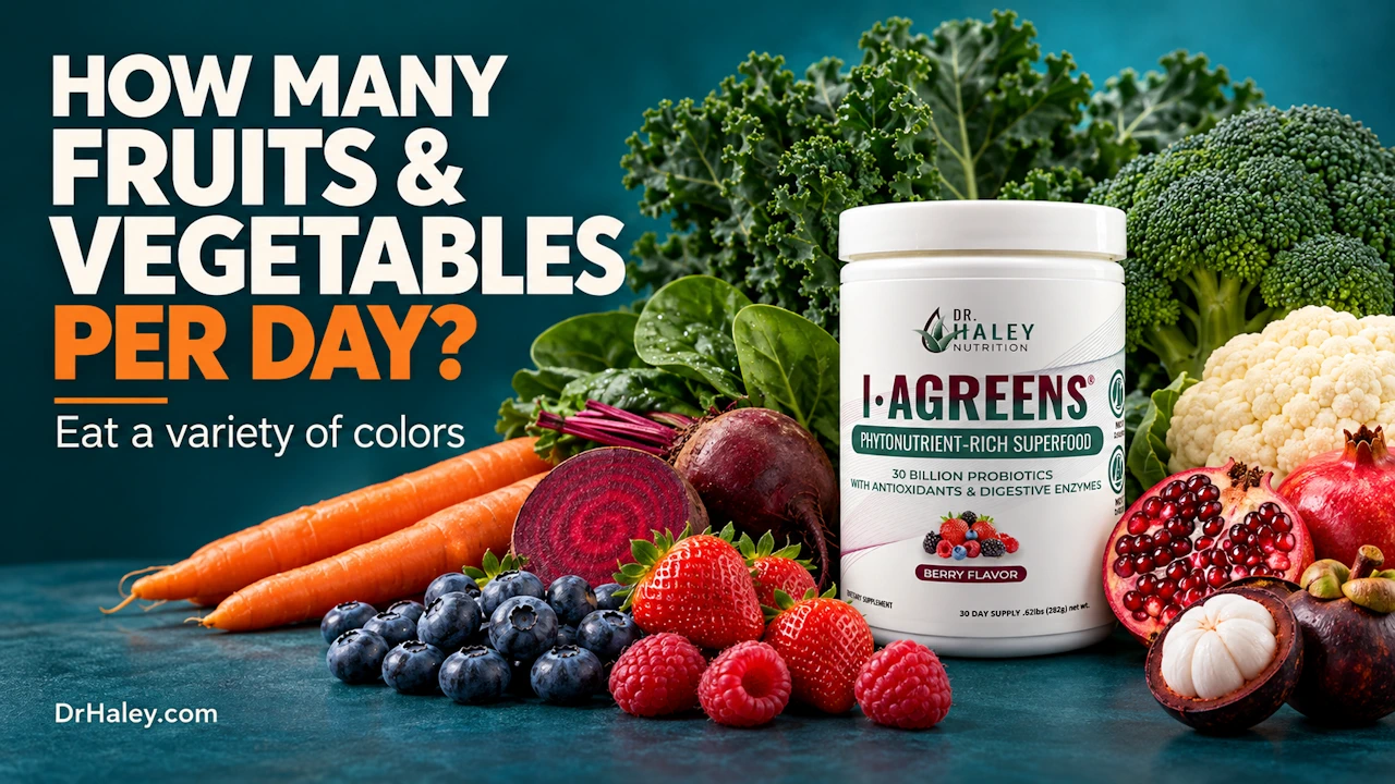 How Many Servings of Fruits and Vegetables Per Day?